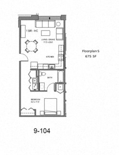 the second floor floor plan of a town house with a bedroom and a patio